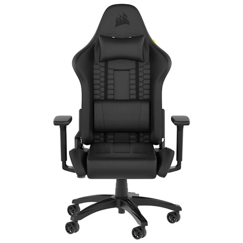Fauteuil de jeu ergonomique en similicuir TC100 RELAXED de Corsair (2023) - Noir - Exclusivité de Best Buy