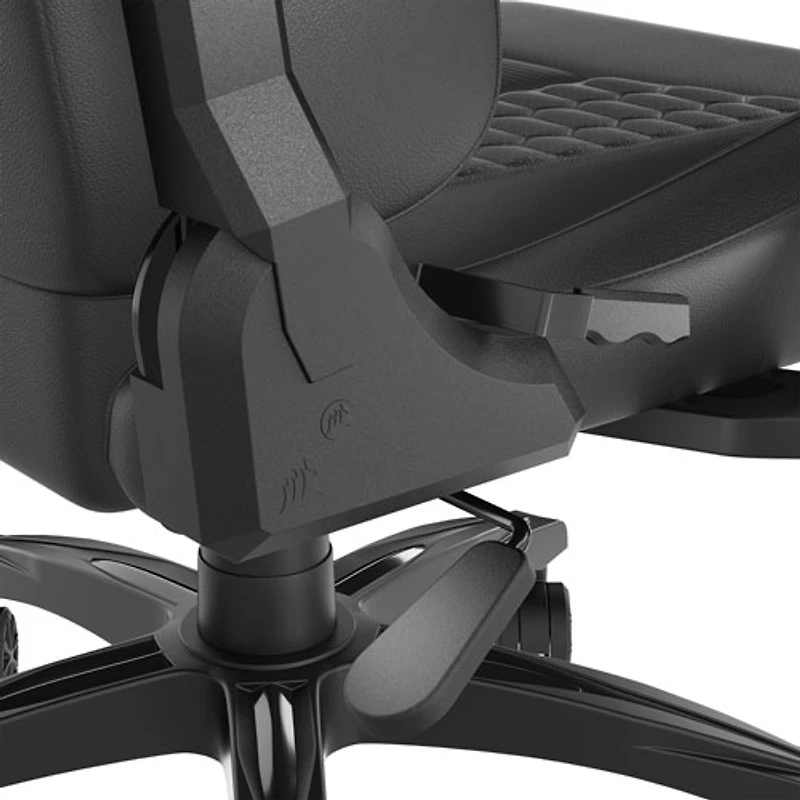 Fauteuil de jeu ergonomique en similicuir TC100 RELAXED de Corsair (2023) - Noir - Exclusivité de Best Buy