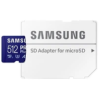 Samsung PRO Plus+ Adapter 512GB 180MB/s microSDXC Memory Card - Only at Best Buy