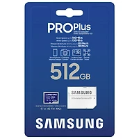 Samsung PRO Plus+ Adapter 512GB 180MB/s microSDXC Memory Card - Only at Best Buy