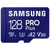 Carte mémoire microSDXC de 180 Mo/s et 128 Go PRO Plus et adaptateur de Samsung - Exclusivité de Best Buy