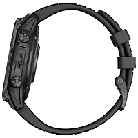 Garmin epix Pro (Gen 2) Sapphire Edition 47mm Bluetooth Active Smartwatch - Medium / Large - Black