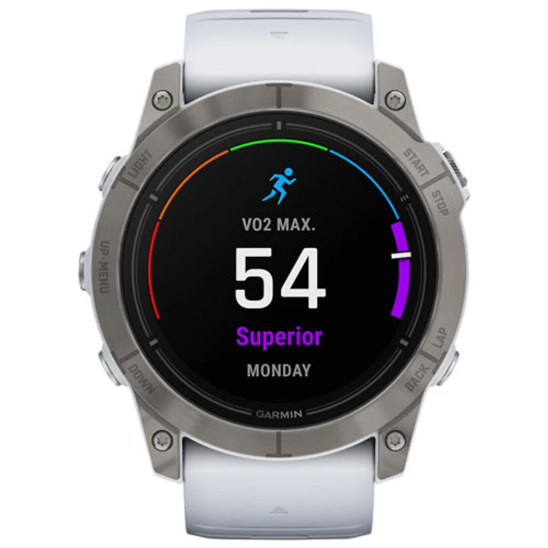 Montre intelligente active Bluetooth de mm epix Pro (Gen 2) Sapphire Edition de Garmin - Moyen/Grand
