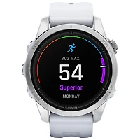 Garmin epix Pro (Gen 2) 42mm Bluetooth Active Smartwatch - Medium / Large - Whitestone