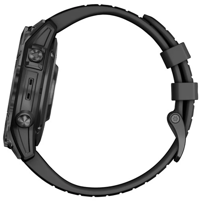 Montre intelligente active Bluetooth de 47 mm epix Pro (Gen 2) de Garmin - Moyen/Grand - Noir