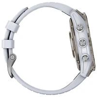 Garmin epix Pro (Gen 2) Sapphire Edition 47mm Bluetooth Active Smartwatch - Medium/Large - Whitestone