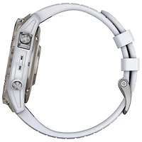 Garmin epix Pro (Gen 2) Sapphire Edition 47mm Bluetooth Active Smartwatch - Medium/Large - Whitestone