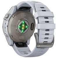 Garmin epix Pro (Gen 2) Sapphire Edition 47mm Bluetooth Active Smartwatch - Medium/Large - Whitestone