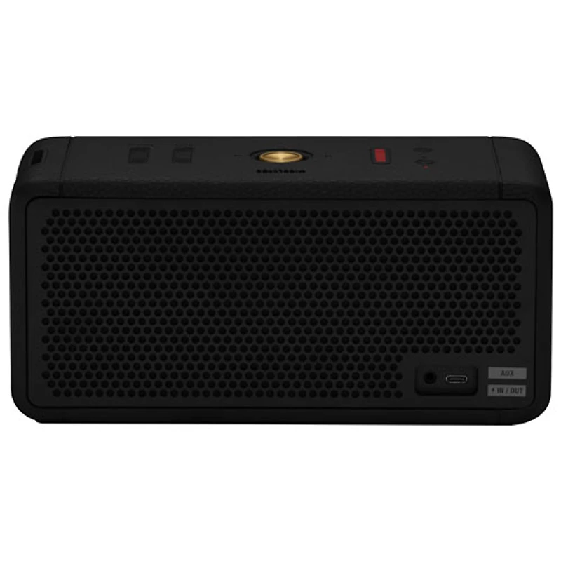 Haut-parleur sans fil Bluetooth étanche Middleton de Marshall - Noir/Laiton