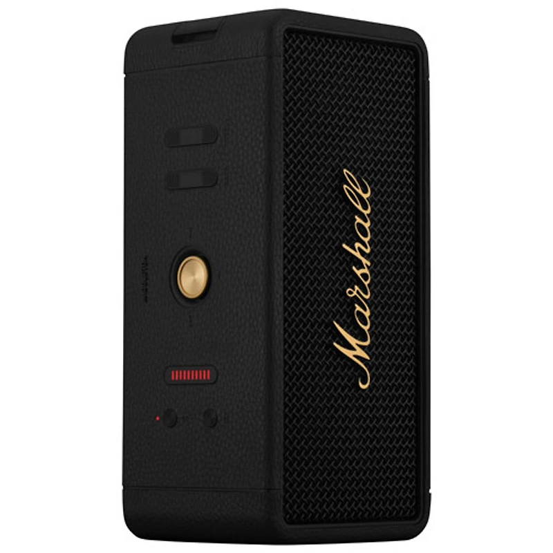 Haut-parleur sans fil Bluetooth étanche Middleton de Marshall - Noir/Laiton