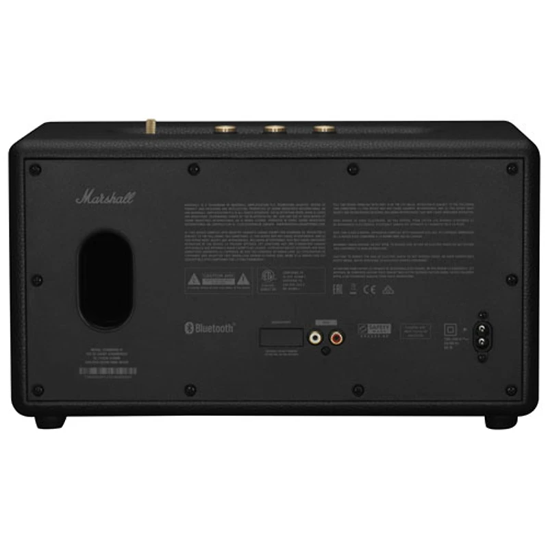 Haut-parleur Bluetooth sans fil Stanmore III de Marshall - Noir