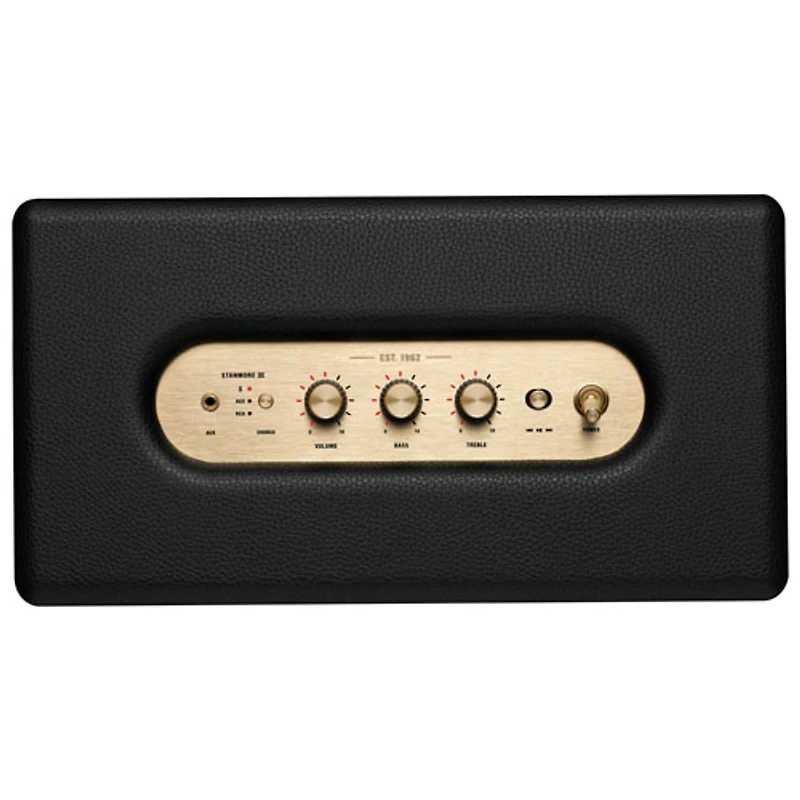 Haut-parleur Bluetooth sans fil Stanmore III de Marshall - Noir