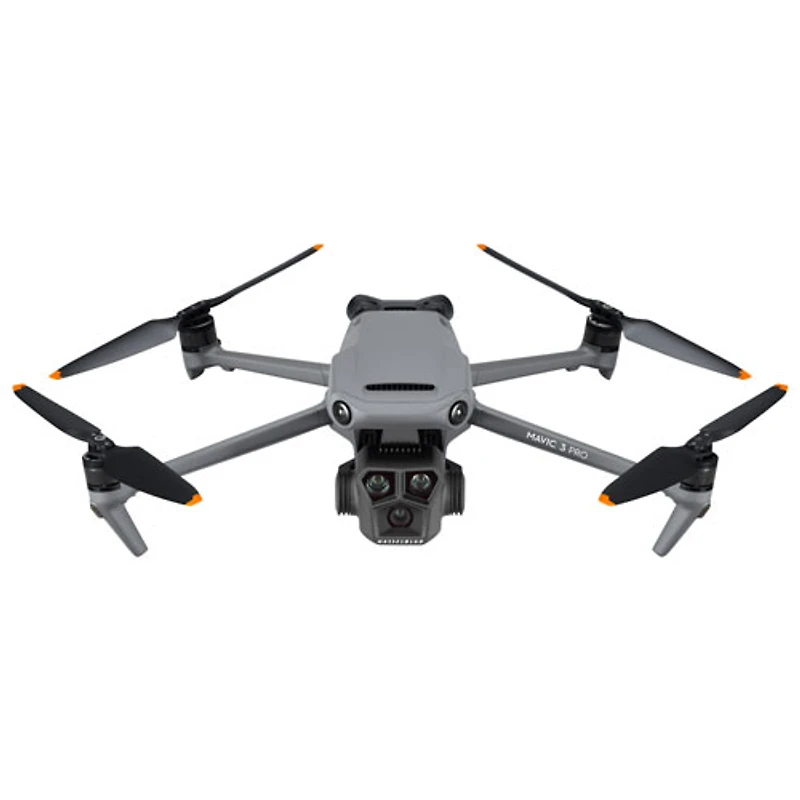 Ensemble Fly More Mavic 3 Pro de DJI avec télécommande et écran intégré (DJI RC Pro) - Gris