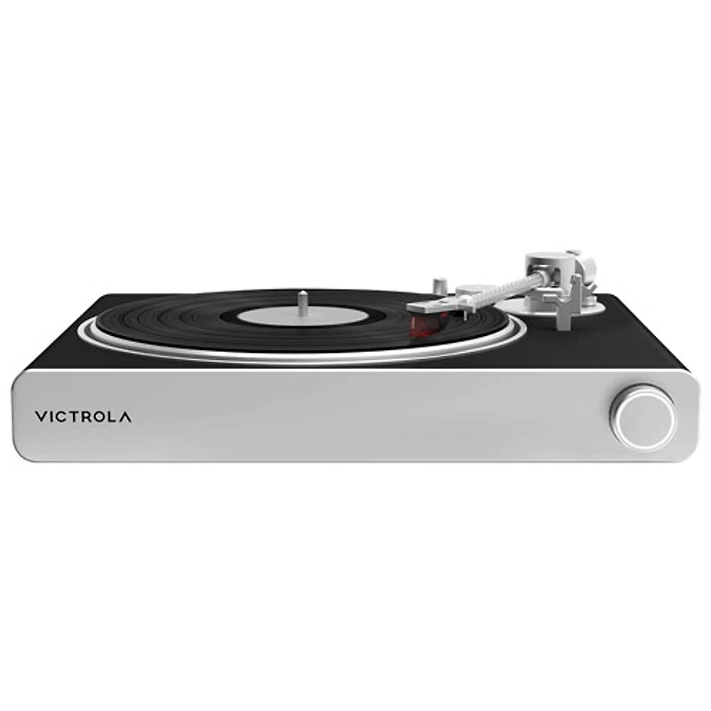 Tourne-disque à entraînement direct Stream Carbon de Victrola - Fonctionne avec Sonos - Noir/Argenté
