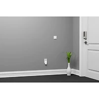 Alfred DB2S Bluetooth Smart Lock Bundle with Wi-Fi Bridge & Key - Satin Nickel - Only at Best Buy