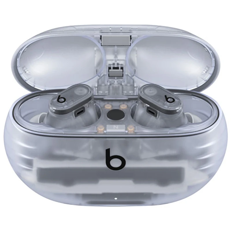Écouteurs boutons 100 % sans fil à suppression du bruit Studio Buds + de Beats by Dr. Dre - Transparent