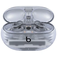Écouteurs boutons 100 % sans fil à suppression du bruit Studio Buds + de Beats by Dr. Dre - Transparent
