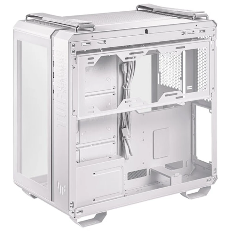 ASUS TUF Gaming GT502 Mid-Tower ATX Computer Case - White