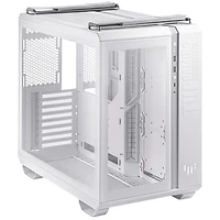 ASUS TUF Gaming GT502 Mid-Tower ATX Computer Case - White