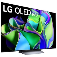LG 77" C3 Series 4K UHD HDR OLED webOS Evo ThinQ AI Smart TV (OLED77C3PUA) - 2023