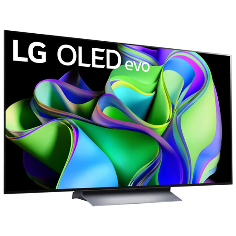 LG 77" C3 Series 4K UHD HDR OLED webOS Evo ThinQ AI Smart TV (OLED77C3PUA) - 2023