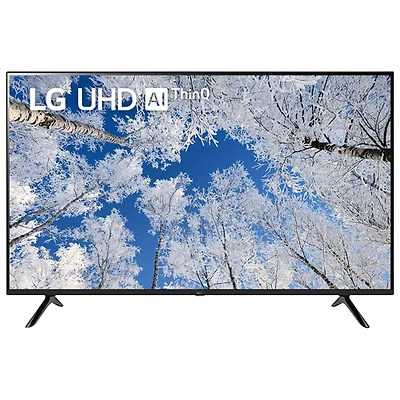 Téléviseur intelligent webOS HDR DEL UHD 4K de 75 po de LG (75UQ7070ZUD) - 2022 - Gris
