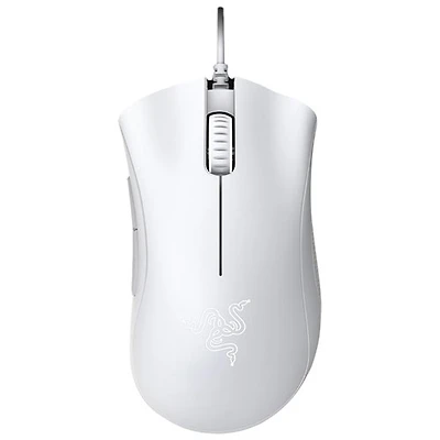 Razer DeathAdder Essential 6400 DPI Gaming Mouse - White