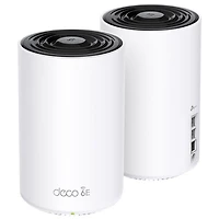 Système Wi-Fi 6E maillé de maison intégrale Deco XE75 Pro AXE5400 de TP-Link - Paquet de 2