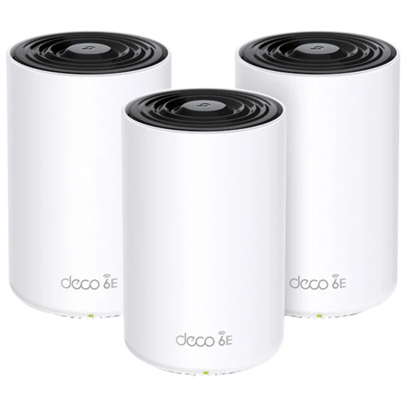 Système Wi-Fi 6E maillé de maison intégrale Deco XE75 Pro AXE5400 de TP-Link - Paquet de 3