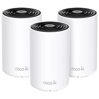 Système Wi-Fi 6E maillé de maison intégrale Deco XE75 Pro AXE5400 de TP-Link - Paquet de 3