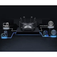 TP-Link Archer AXE300 Wireless AXE16000 Quad-Band Wi-Fi 6E Router