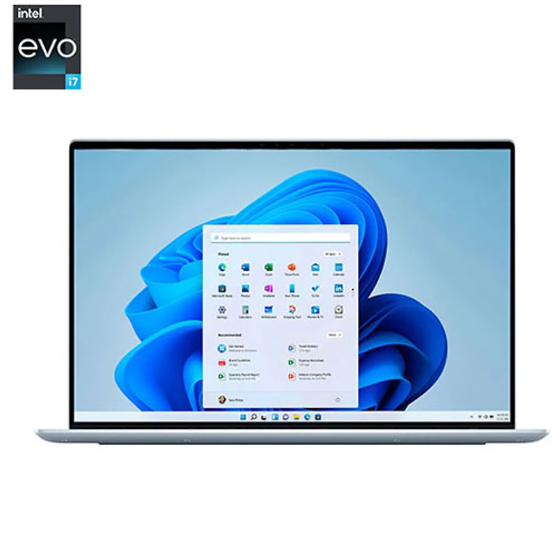 Portable de 13,4 po XPS 13 de Dell - Ciel (Core i7-1250U d'Intel/SSD 1 To/RAM 32 Go/Windows 11 Home)