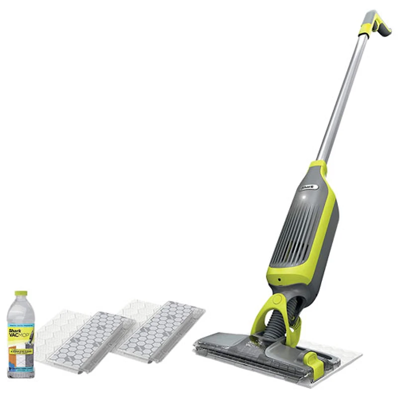 Aspirateur-balai et vadrouille sans fil VACMOP de Shark (VM200C) - Vert propre