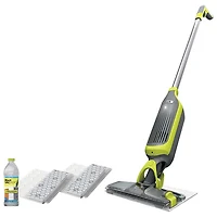 Aspirateur-balai et vadrouille sans fil VACMOP de Shark (VM200C) - Vert propre