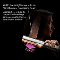 Fer plat Airstrait de Dyson - Nickel brillant/Cuivre riche