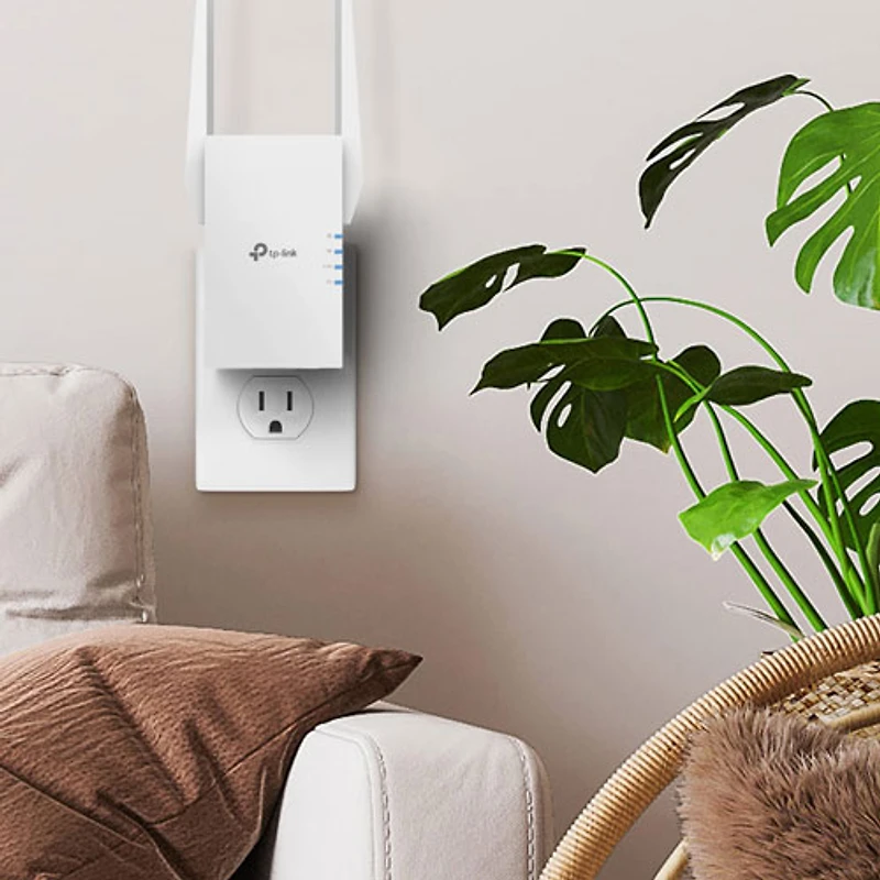Prolongateur de portée sans fil Wi-Fi 6 AX3000 de TP-Link (RE705X)