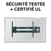 Support mural inclinable et extensible Accents de SANUS pour téléviseur de 32 à 85 po