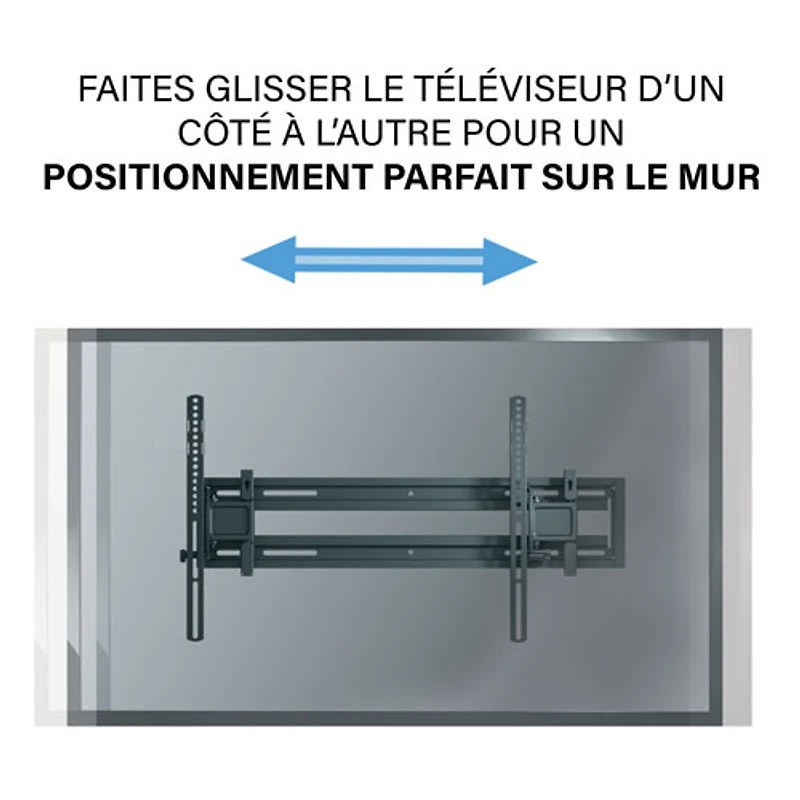 Support mural inclinable et extensible Accents de SANUS pour téléviseur de 32 à 85 po