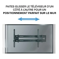 Support mural inclinable et extensible Accents de SANUS pour téléviseur de 32 à 85 po