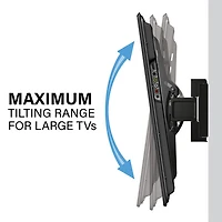 Support mural inclinable et extensible Accents de SANUS pour téléviseur de 32 à 85 po