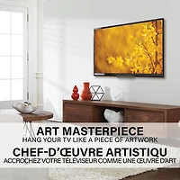 Support mural fixe Accents de SANUS pour téléviseur de 42 à 85 po