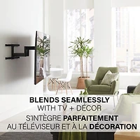 Support mural articulé Accents de SANUS pour téléviseur de 42 à 85 po