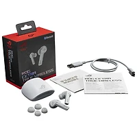 ASUS ROG Cetra In-Ear Noise Cancelling Truly Wireless Headphones - White