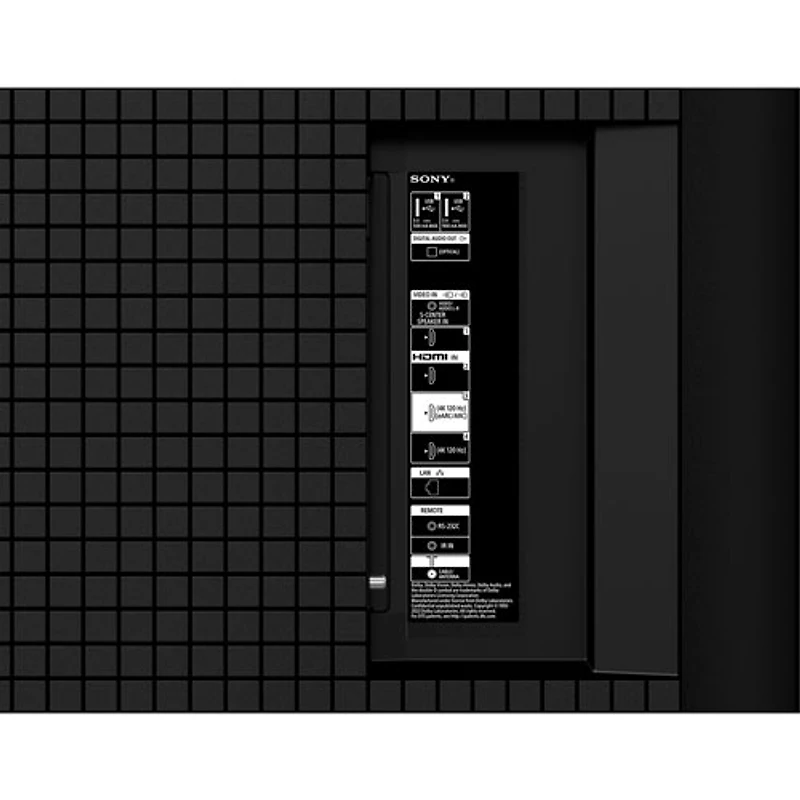 Téléviseur intelligent Google HDR DEL UHD 4K de 65 po Bravia XR série X90L de Sony (XR65X90L)