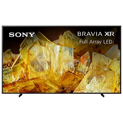 Téléviseur intelligent Google HDR DEL UHD 4K de 98 po Bravia XR série X90L de Sony (XR98X90L)