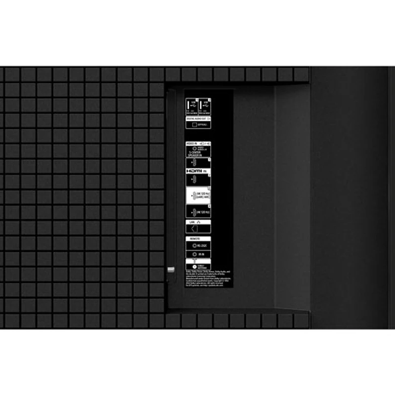 Téléviseur intelligent Google HDR DEL UHD 4K de 98 po Bravia XR série X90L de Sony (XR98X90L)