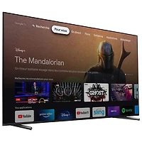 Téléviseur intelligent Google HDR DEL UHD 4K de 75 po Bravia XR série X90L de Sony (XR75X90L)