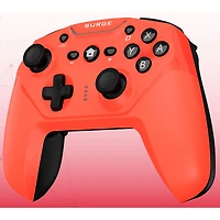 Manette de jeu sans fil SwitchPad Pro de Surge pour Switch et Switch 2 - Rouge