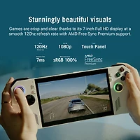 Console de jeu tactile 1080p 7 po ROG Ally d'ASUS (Z1 Extreme d'AMD/Radeon Navi3/RAM 16 Go/SSD 512 Go/Windows 11/XBOX GamePass)