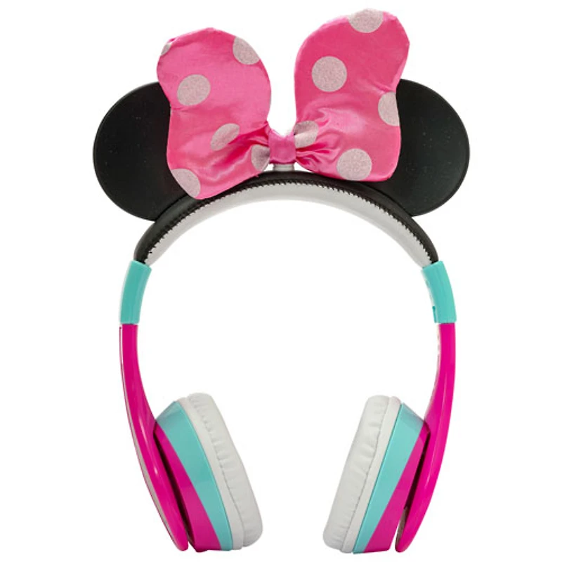 Casque d'écoute Bluetooth pour enfants Minnie Mouse de KIDdesigns - Multicolore